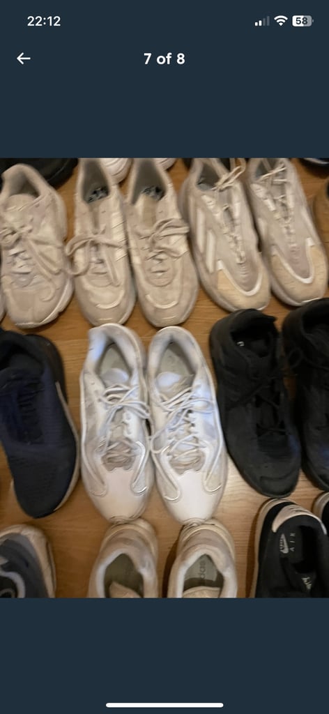 Mens Trainers Job-Lot x15 Pairs 