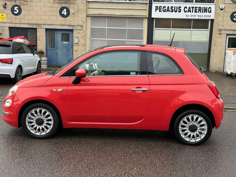 2016 Fiat 500 1.2 Lounge Euro 6 (s/s) 3dr HATCHBACK Petrol Manual