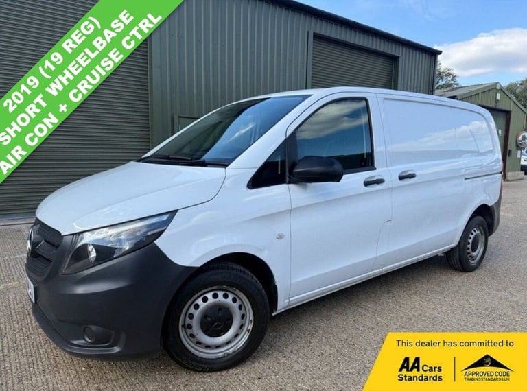 2019 Mercedes-Benz Vito 1.6 111 CDI Panel Van 5dr Diesel Manual FWD L1 Euro 5 (114 ps) PANEL VAN ...