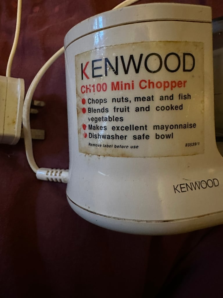 KENWOOD CH100 Mini Chopper | in Byfleet, Surrey | Gumtree