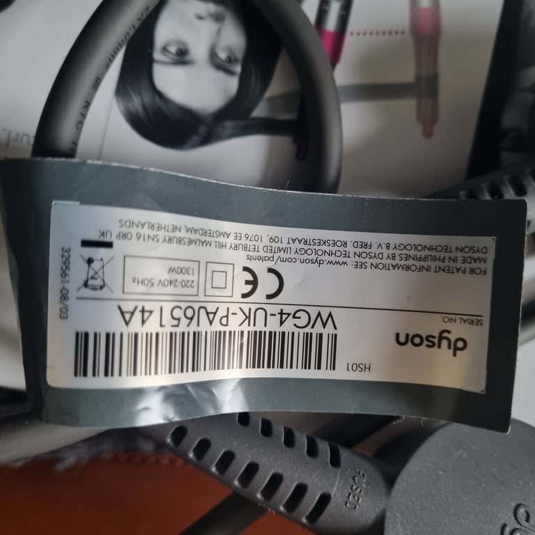 Dyson hair dryer/ curling set