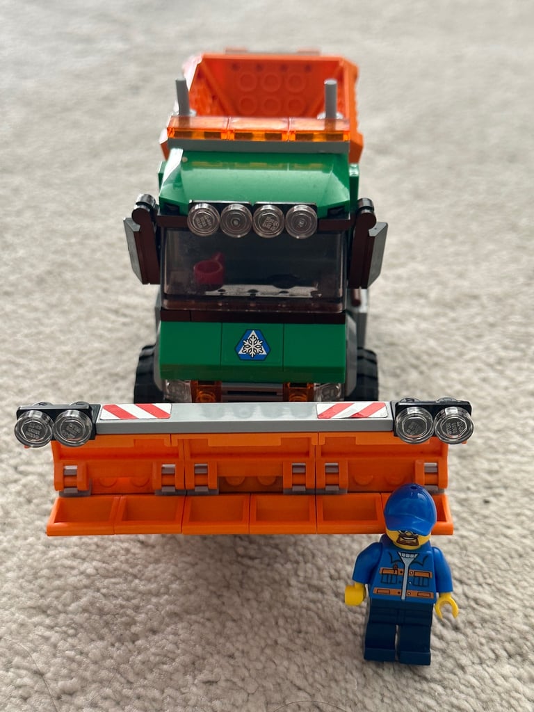 Lego snowplough 