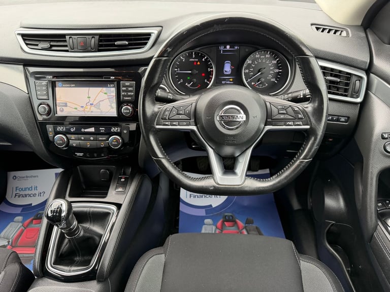 2017 Nissan Qashqai 1.5 dCi N-Connecta SUV 5dr Diesel Manual Euro 6 (s/s) (110 ps) SUV Diesel Manual