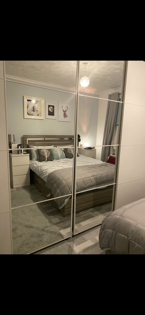 image for IKEA pax sliding wardrobe doors 