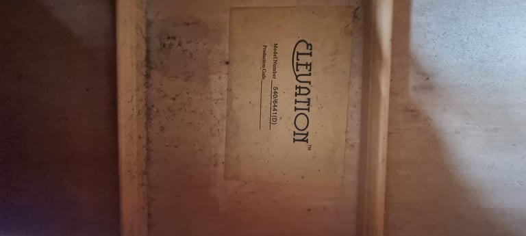 Elevation acoustic guitar with carry case