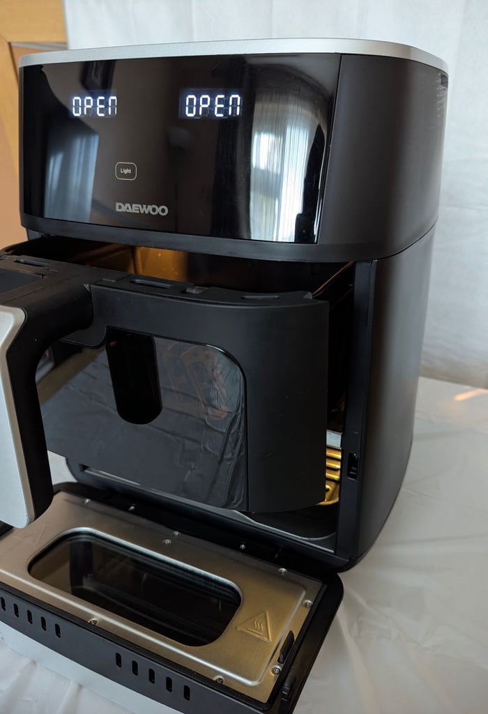 Daewoo Actuate 11L Air Fryer Dual Split Drawer