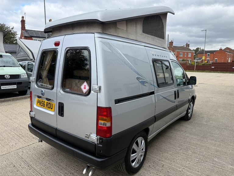 2006 Nu Venture Camper Van Fiat Scudo 2.0JTD - Silver - 64996 miles - 3 Owners
