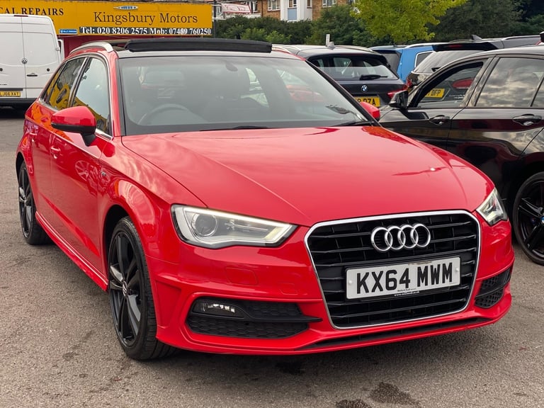 2014 Audi A3 1.4 TFSI CoD S line Sportback S Tronic Euro 6 (s/s) 5dr HATCHBACK Petrol Automatic