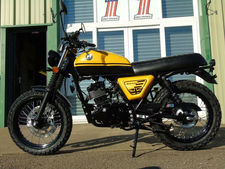 Bullit Motorcycles Bluroc Legend 125cc 2025 Brand New 2Yr Warranty, UK Delivery
