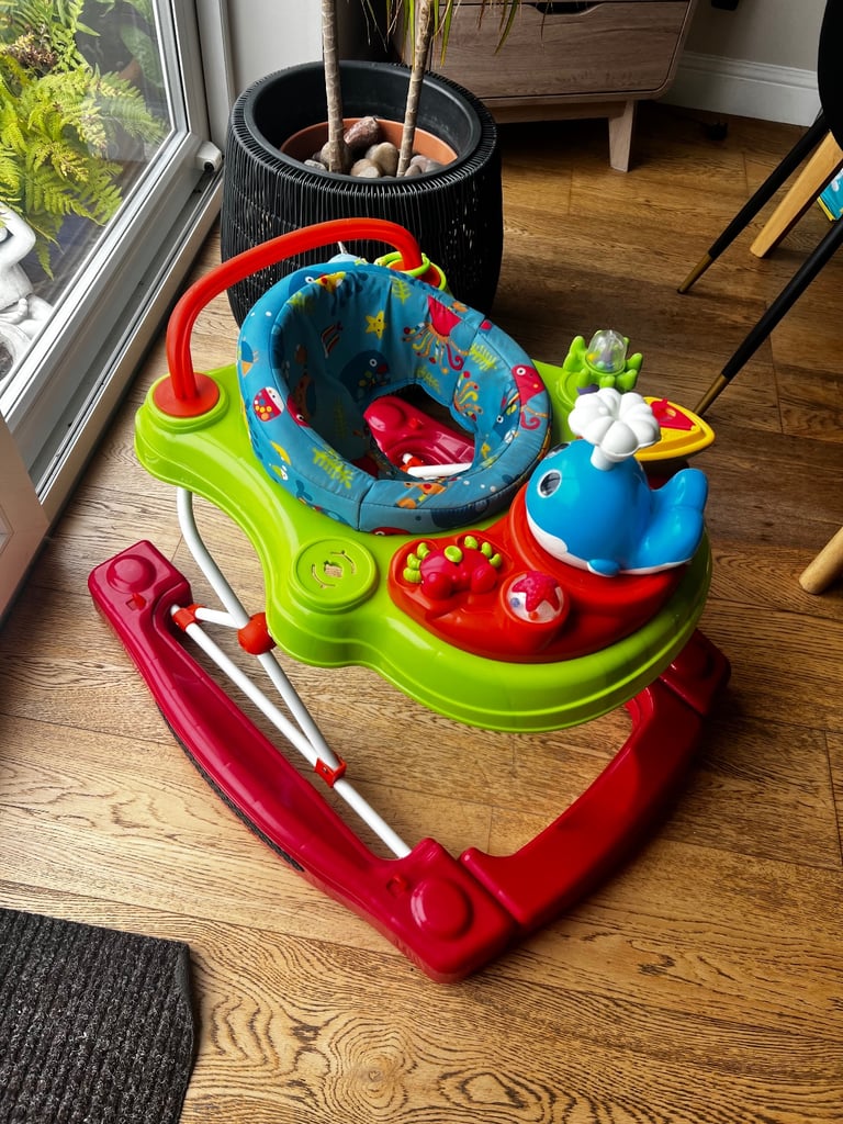 image for Baby walker fold up with wheels