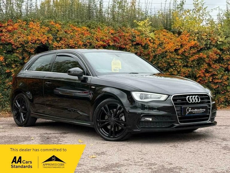 2016 Audi A3 2.0 TDI Quattro S Line 3dr S Tronic [Nav] HATCHBACK DIESEL Automatic