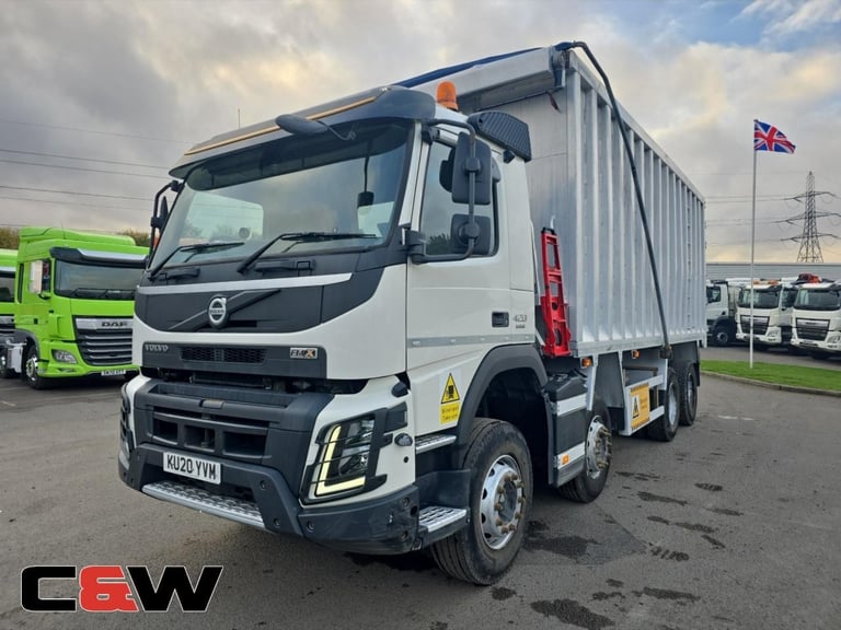2020 (20) Volvo FMX-420 8x4 Aluminium Bulk Tipper - 254000KMS