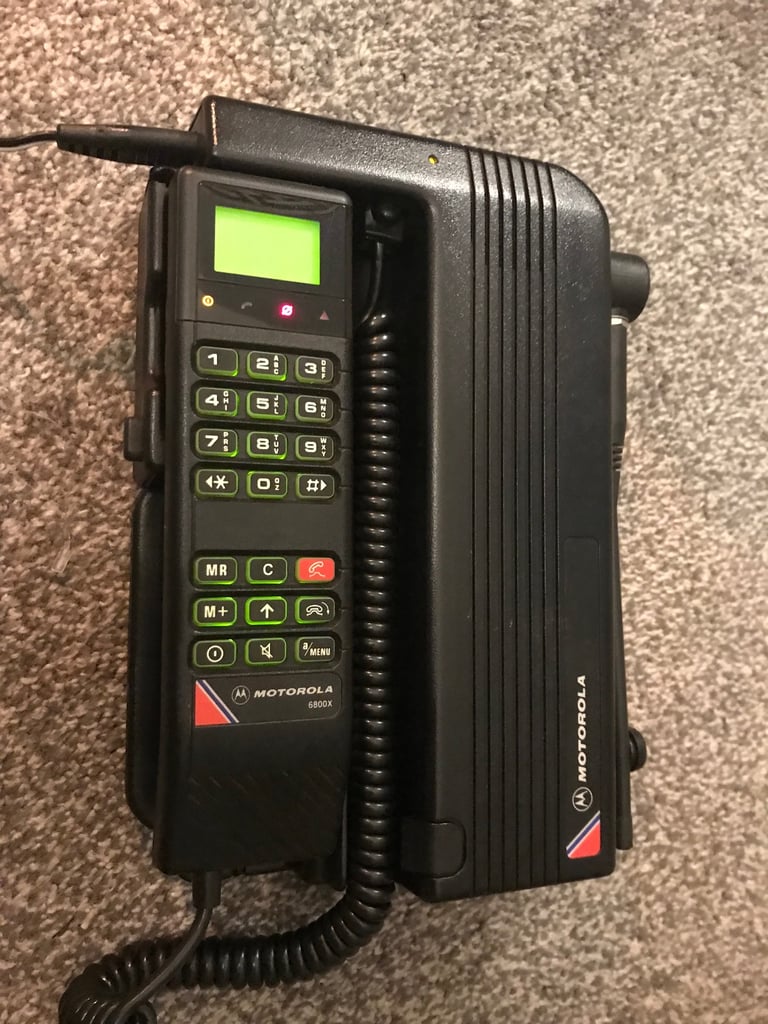 image for Motorola 6800x Mobile Phone Vintage Collectible in original box Excellent Condition 