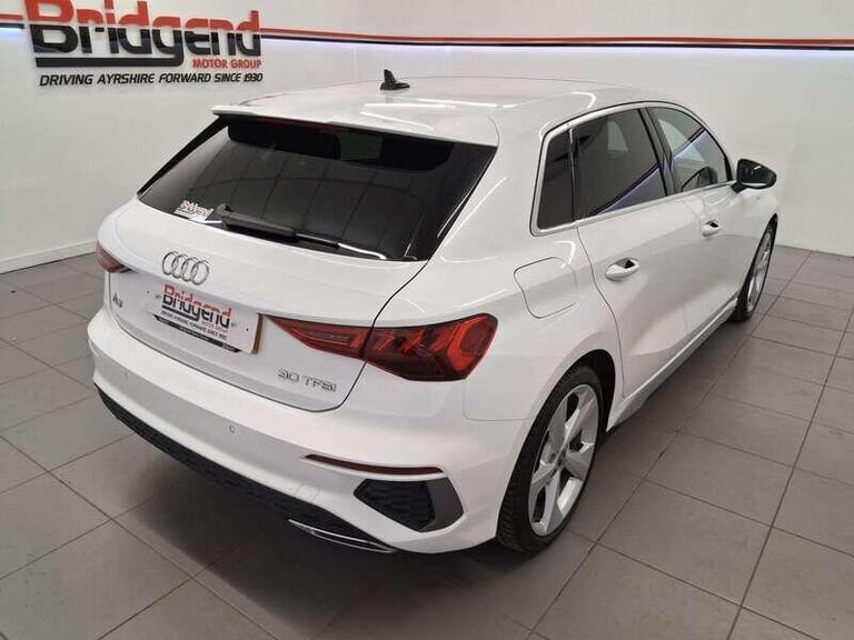2022 Audi A3 1.0 TFSI 30 S line Sportback 5dr HATCHBACK Petrol Manual