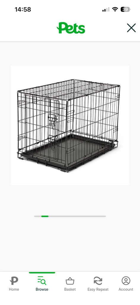 Brand new dog cage 