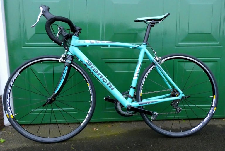 Bianchi road bike.