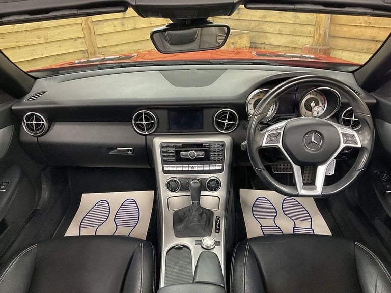 2012 Mercedes-Benz SLK 1.8 SLK200 BlueEfficiency AMG Sport Convertible 2dr Petrol G-Tronic+ Euro ...