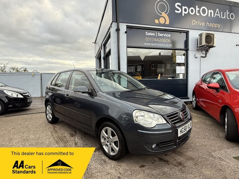 2009 Volkswagen Polo 1.4 Match Hatchback 5dr Petrol Automatic (165 g/km, 79 bhp) Hatchback Petrol...