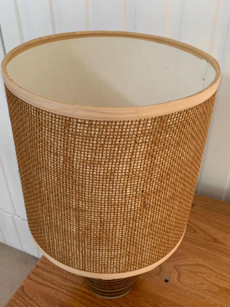 image for Lampshade with ceramic base 