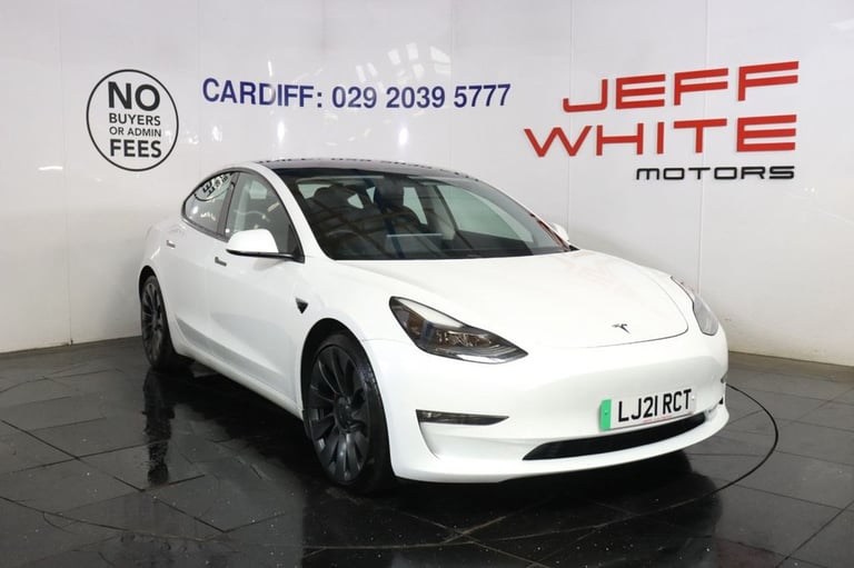 image for 2021 Tesla Model 3 (Dual Motor) Performance 4dr Auto 4WDE (Performance Upgrade) (PAN ROOF) Saloon...