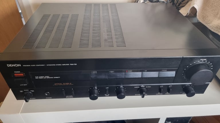 DENON PMA-720 Class A Amplifier Classic 80w per channel.