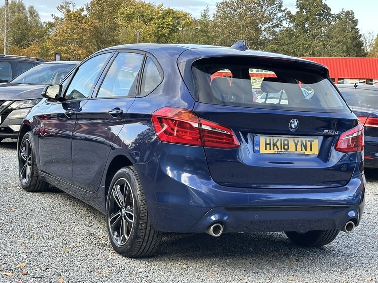 2018 Bmw 2 Series 2.0 Sport Active Tourer Diesel Manual 5 Door Hatchback Blue