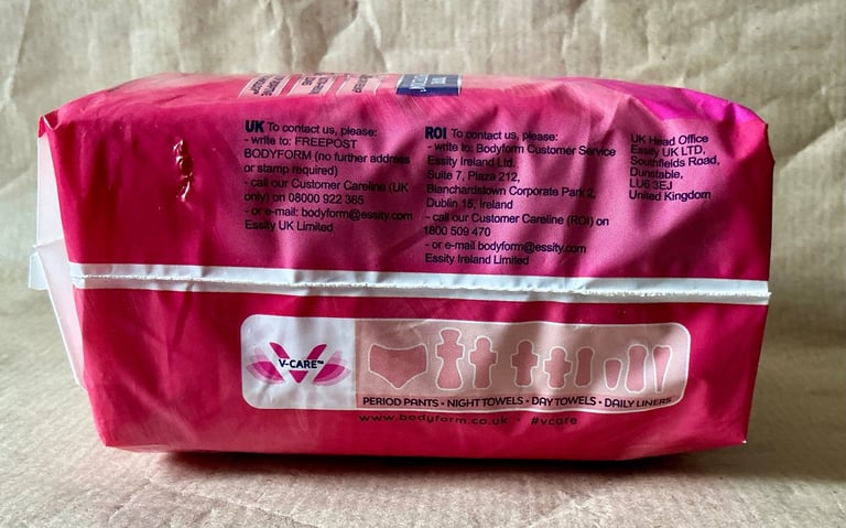 Bodyform V-Protection Ultra Long+ with Wings Heavy Flow Sanitary Towels Pads