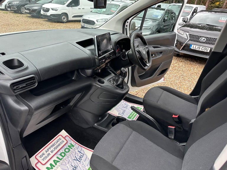 2020 Vauxhall Combo 1.5 Turbo D 2000 Sportive L1 H1 Euro 6 (s/s) 4dr PANEL VAN Diesel Manual