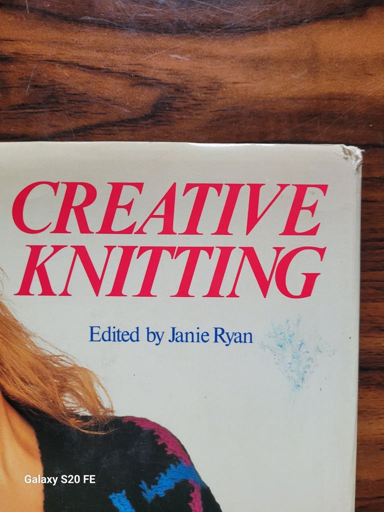 Vintage 1981 Creative Knitting Book | Janie Ryan Editor - 46 Easy Retro Patterns