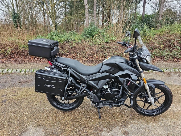 LEXMOTO RX1 125  2025 Petrol Manual in Black