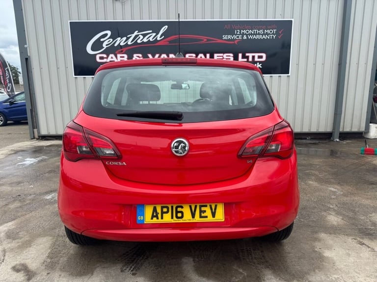 2016 Vauxhall Corsa 1.4i ecoFLEX Energy Hatchback 5dr Petrol Manual Euro 6 (a/c) (75 ps) Hatchbac...