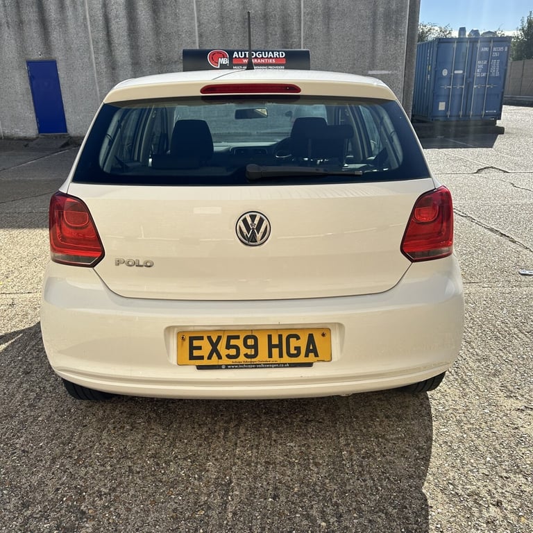 VOLKSWAGEN POLO 1.2 SE White Manual Petrol 2009
