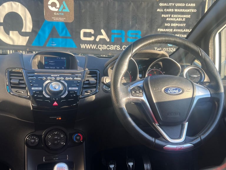 2017 Ford Fiesta 1.6T EcoBoost ST-2 Euro 6 3dr Hatchback Petrol Manual