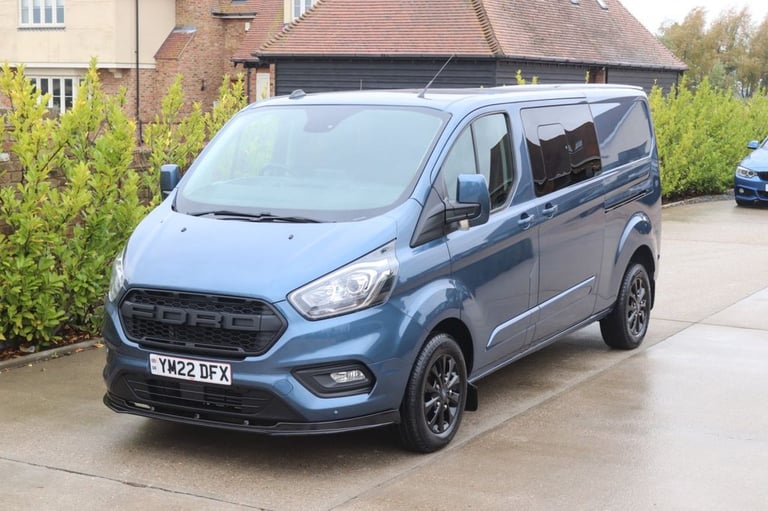 2022 Ford Transit Custom 2.0 320 EcoBlue Limited Crew Van Double Cab 5dr Diesel Manual L2 H1 Euro...