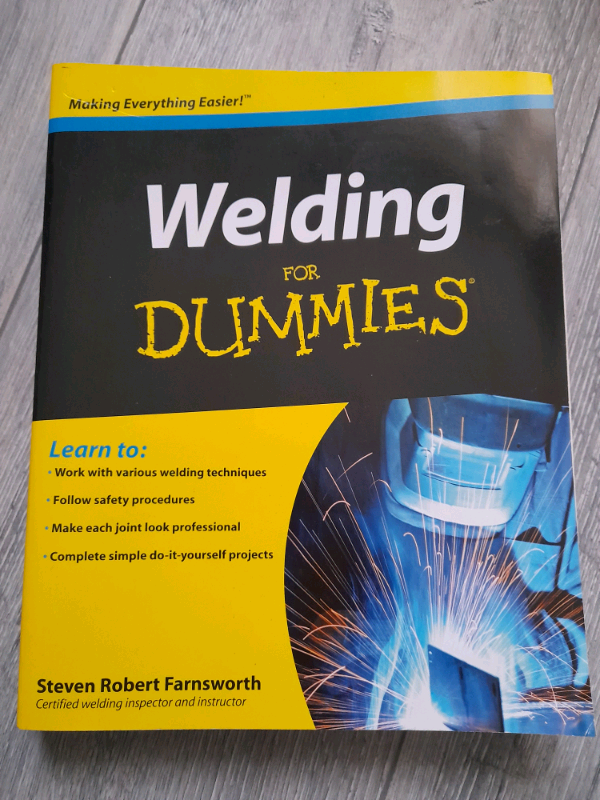 Welding for Dummies Book