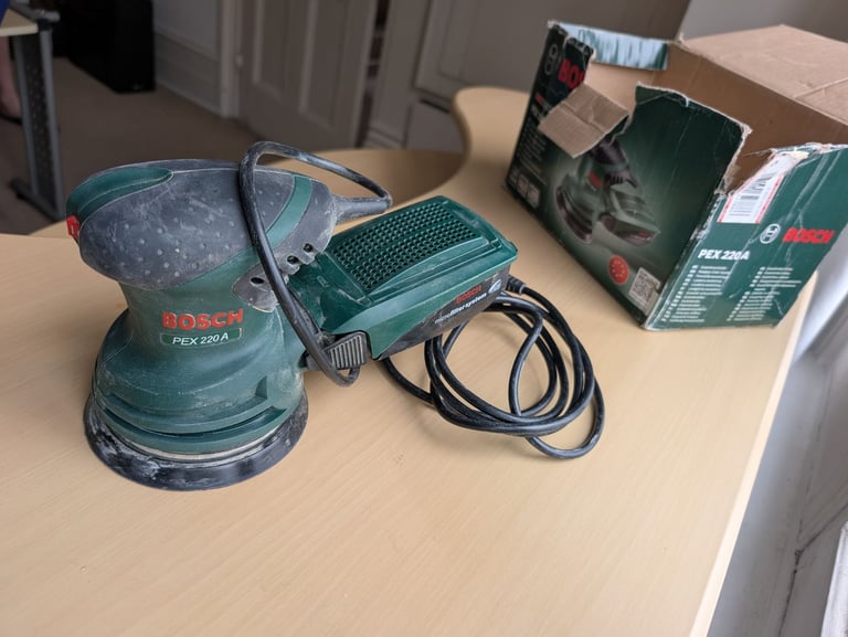 image for Bosch PEX 220 A Orbital Sander – Used – With Original Box Only