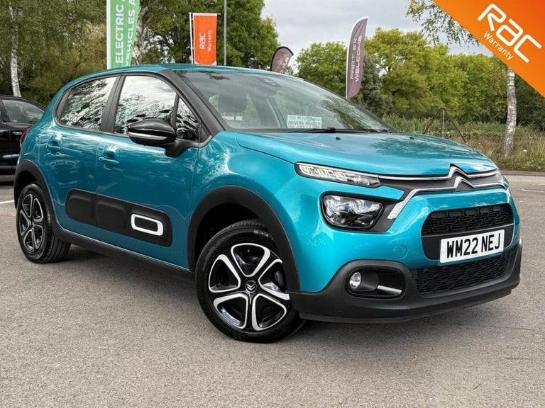 2022 CITROEN C3 1.2 PureTech Sense ULEZ Petrol Manual 5 Door Blue