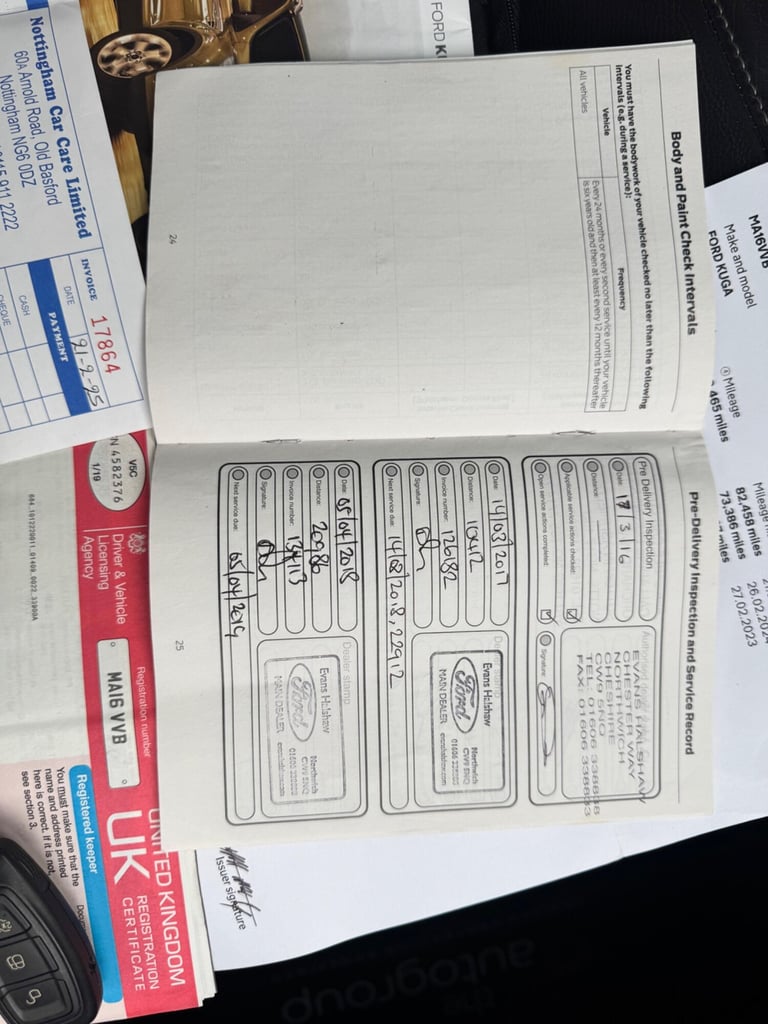 2016 Ford Kuga 2.0 TDCi 180 Titanium X Sport 5dr Powershift HATCHBACK DIESEL Automatic