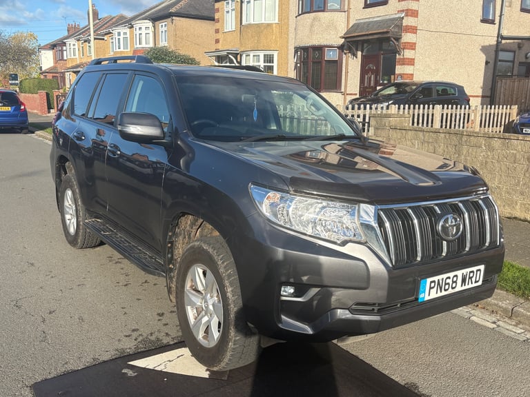 2018 Toyota Land Cruiser 2.8d Active 7 Seat Auto 78K FSH 1 owner