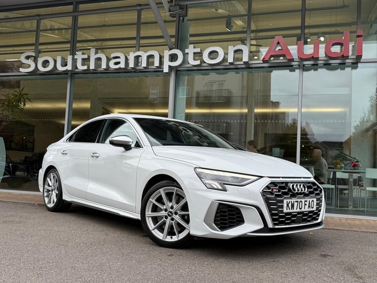 2020 Audi S3 2.0 TFSI Saloon 4dr Petrol S Tronic quattro Euro 6 (s/s) (310 ps) SALOON Petrol Auto...