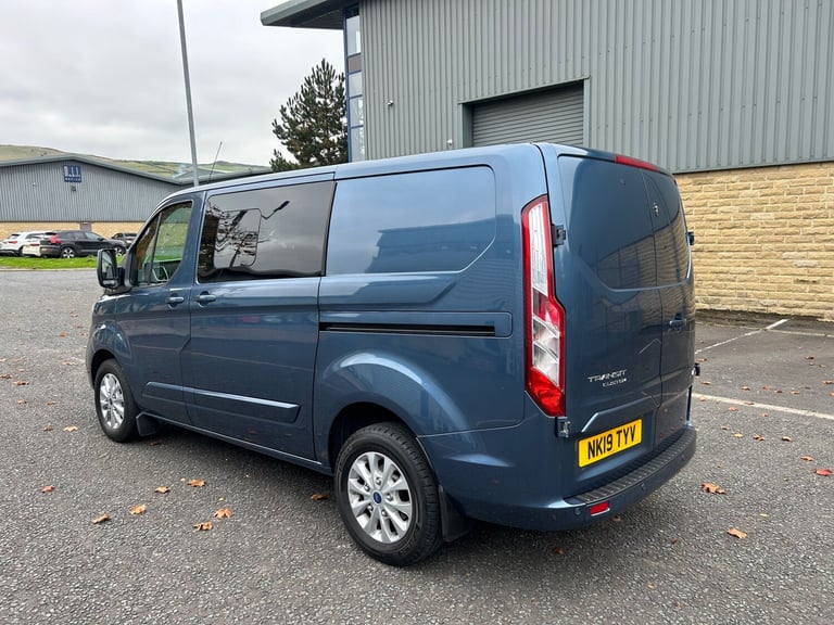 2019 Ford Transit Custom 2.0 TDCI 130ps DOUBLE/ CREW CAB Limited Van NO VAT PANEL VAN Diesel Manual
