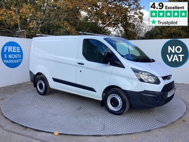 2013 Ford Transit Custom TDCi 270 ECOnetic SWB L/R **NO VAT** SWB Panel Van Diesel Manual