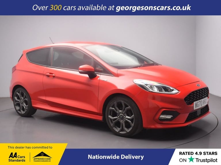 2020 Ford Fiesta 1.0 EcoBoost Hybrid mHEV 125 ST-Line Edition 3dr HATCHBACK PETROL Manual