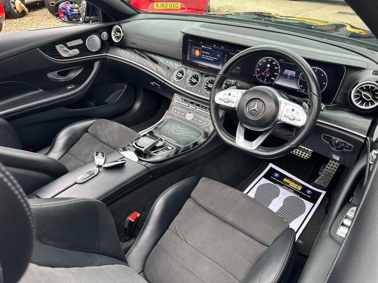 2019 Mercedes-Benz E-Class E220d AMG Line 2dr 9G-Tronic CONVERTIBLE DIESEL Automatic