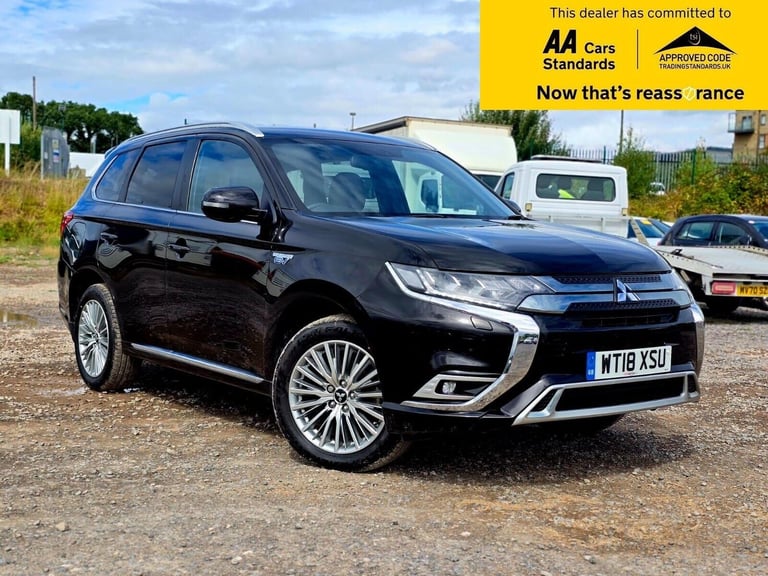 2018 Mitsubishi Outlander 2.4h TwinMotor 13.8kWh 4h CVT 4WD Euro 6 (s/s) 5dr SUV Hybrid Automatic