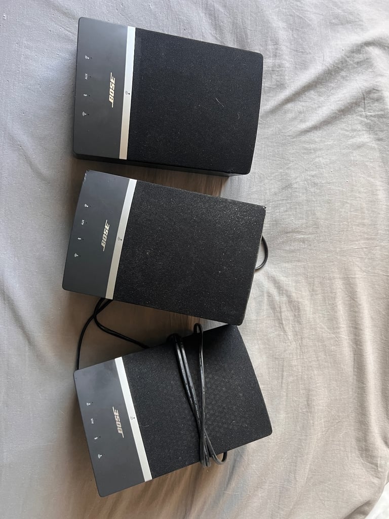 image for 3x Bose Soundtouch 10 black