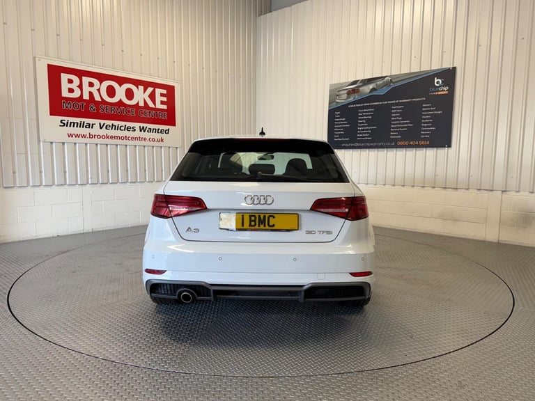 2018 Audi A3 30 TFSI 116 S Line 5dr HATCHBACK PETROL Manual