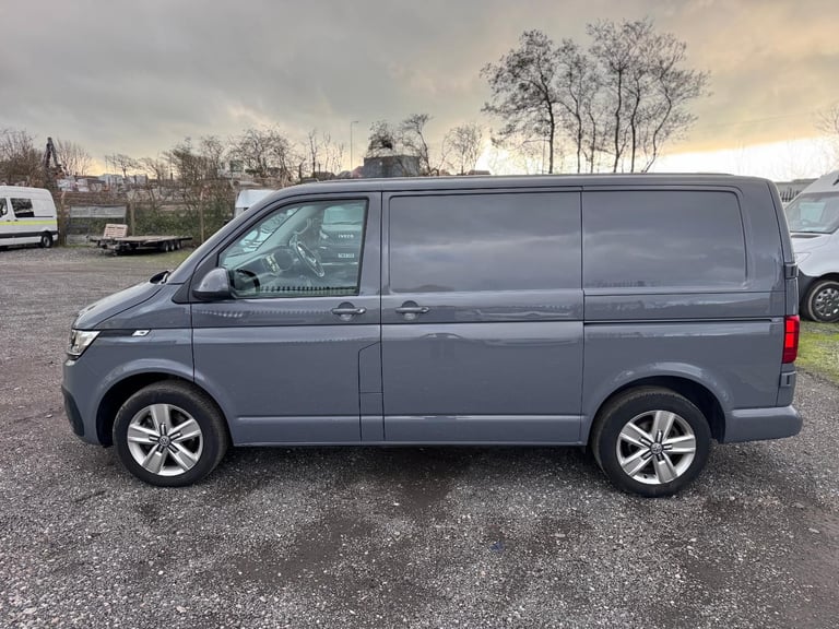 2022 Volkswagen Transporter T6.1 Highline 150 BHP. Pure Grey. 6 Sp Manual. AC. 