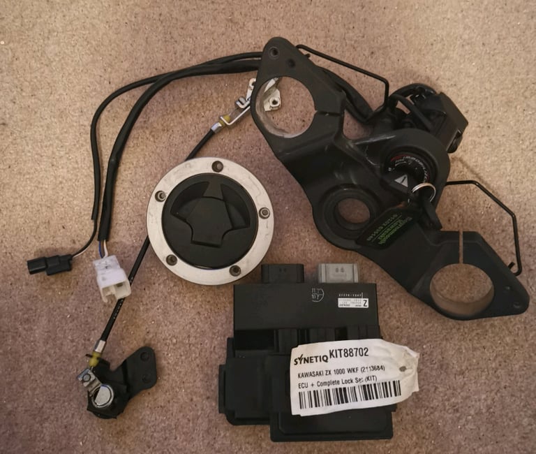 Z1000sx complete lock set cdi/ecu 