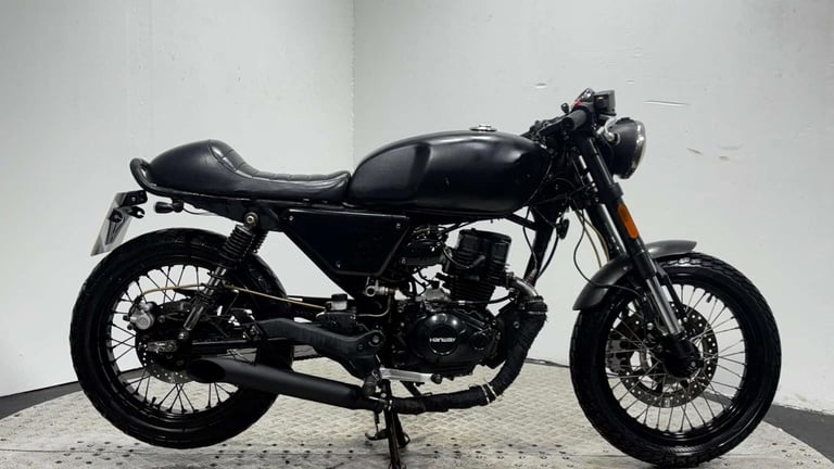 image for Hanway HC 2018 4K RUNNING PROJECT BIKE 125CC CAFE RACER LEARNER BIKE